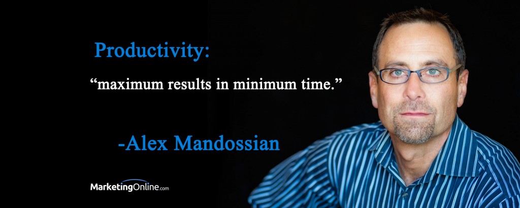Productivity defined by The Productivity Guy